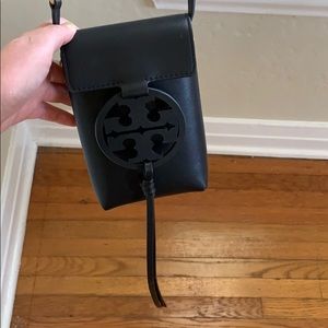 Tory Burch Miller Phone across Body, Black.